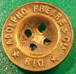 Bouton de *Adolpho Frères & Cie *Rio