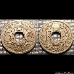Cc 5 centimes EM Lindauer 1927 17mm 2g