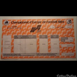 Football Championnat d'Europe 1984