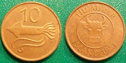10 Aurar 1981