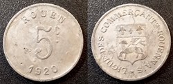 p- MN Rouen 5 C. 1920 Al Elie:15.1