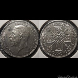 Grande Bretagne 1 Florin 1936