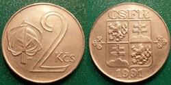 2 Koruny 1991