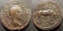B100 CARACALLA Provinciale Pisidia Antioche 198-211 FAUX moderne