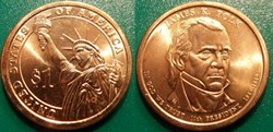 1 dollar Presidents: 1845-1849 James K. Polk