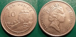10 Pence 1991