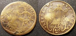m- Jeton - Charles IX - Minerve et Fortvne