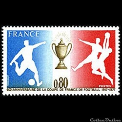 1977 60ème anniversaire de la coupe de France de football