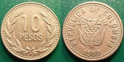 10 Pesos 1989