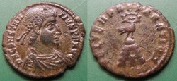 G- Le Bas Empire Constance II Maiorena réduite