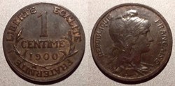 Aa 1 centime Dupuis 1900