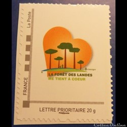 Timbre La Forêt des Landes me tient à coeur (40)