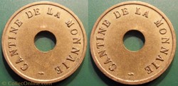 b- Jeton Paris Cantine de la Monnaie