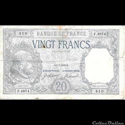 20 Francs Bayard