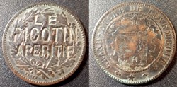 Monnaie support publicitaire