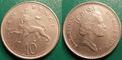 10  Pence 1996 petit module
