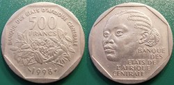 500 Francs 1998
