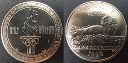 1/2 Dollar 1996 - Atlanta Olympics - Swimming