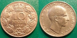 10 Dinars 1938