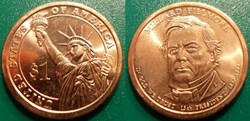 1 dollar Presidents: 1850-1853 Millard Fillmore