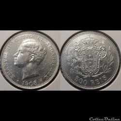 Portugal 500 Reis 1908