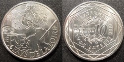 10 Euros des Régions 2010 1er type PAYS DE LOIRE