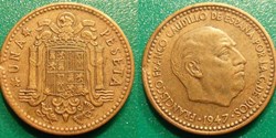 1 Peseta 1947