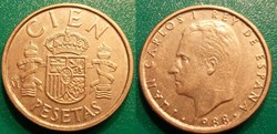 100 Pesetas 1988 Modèle CIEN