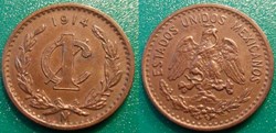 Mexique- 1 Centavo 1914