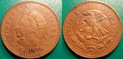 50 Centavos 1956