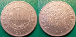 1 Boliviano 1991