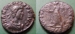 G- Le Bas Empire Arcadius Nummus