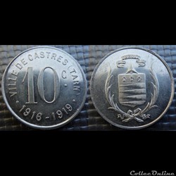 p- MN Castres 10 C. 1916-1919 Al Elie:10.2