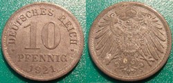 Allemagne 10 Pfennig 1921