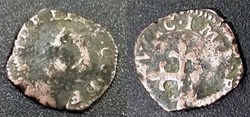 Italie Comté de Desana 1 liard au dauphin