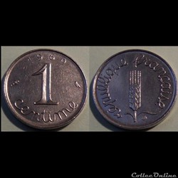 Ab 1centime épi 1969