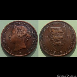 Jersey 1/12 Shilling 1888