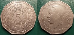 5 Shilingi 1972