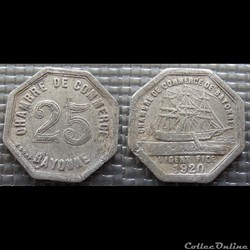p- MN Bayonne 25 C. 1920 Al Elie:10.4