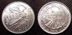 10 Lires 1974 FAO