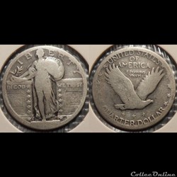 USA 1/4 Dollar 19..