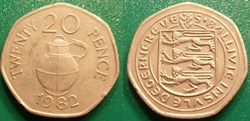 20 Pence 1982