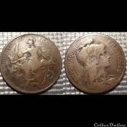 Ca 5 centimes Dupuis 1900