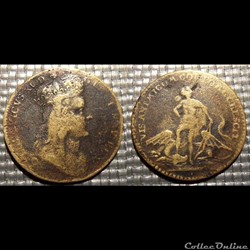 m- Jeton Roy Louis XV