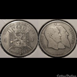 Belgique 1 Franc 1980 Belgique
