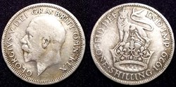 Grande Bretagne 1 Shilling 1929