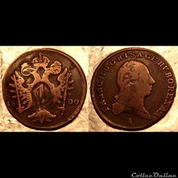 Autriche 1 Kreuser 1800