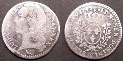 I11 Louis XV 1/10 écu dit"au Bandeau" 1742 Y Bourges