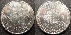 10 Euros des Régions 2010 1er type MAYOTTE