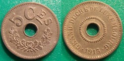 Luxembourg 5 centimes 1915